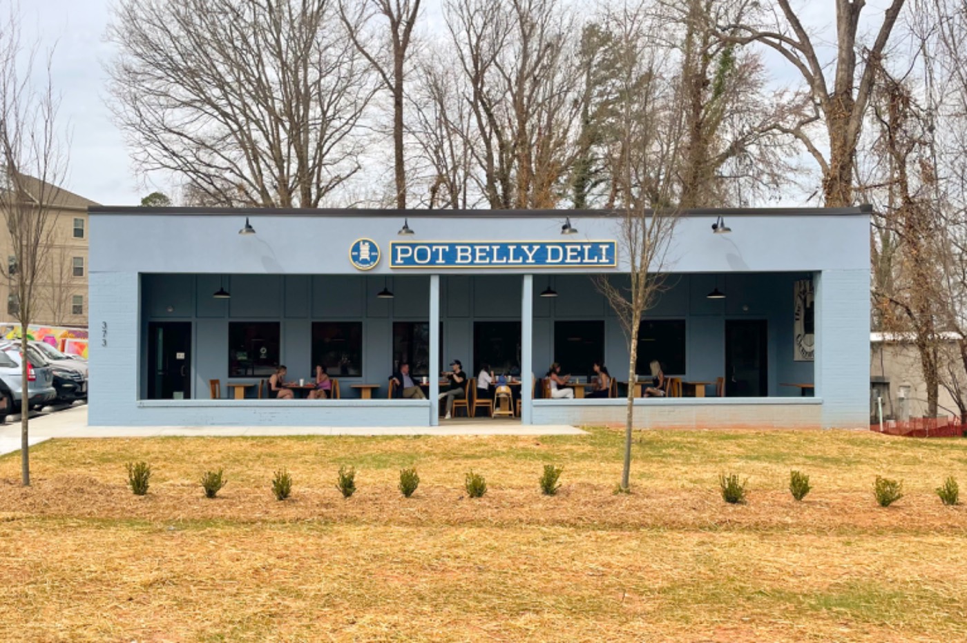 pot belly deli front
